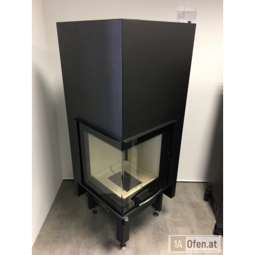 Edilkamin kamineinsatz side plus 50x50 n 12 kw mit oder ohne gebläsebelüftung für heizung