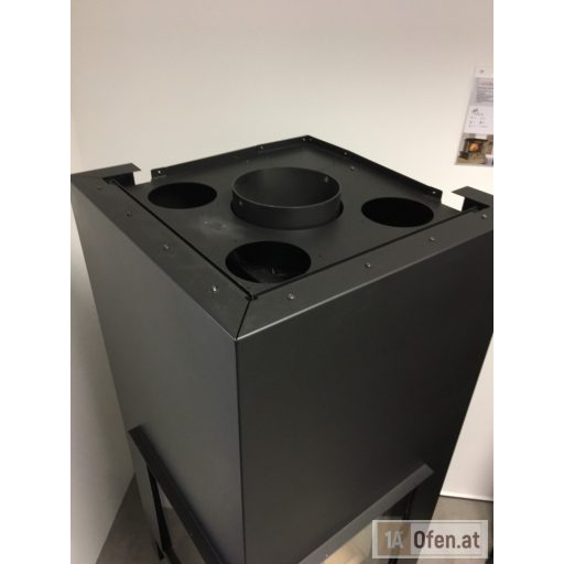 Edilkamin kamineinsatz side plus 50x50 n 12 kw mit oder ohne gebläsebelüftung für heizung