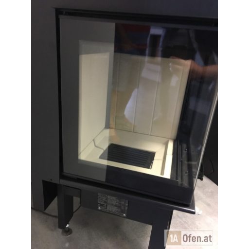 Edilkamin kamineinsatz side plus 50x50 n 12 kw mit oder ohne gebläsebelüftung für heizung