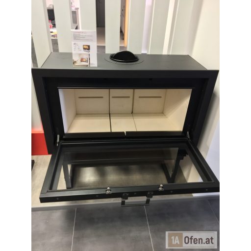 Edilkamin screen up 100 kamineinsatz mit untergestell