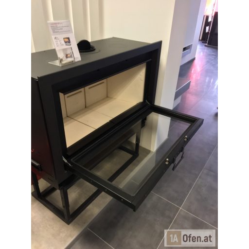 Edilkamin screen up 100 kamineinsatz mit untergestell