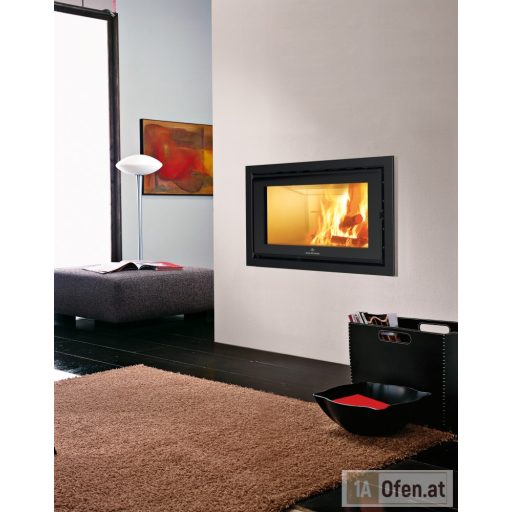 Edilkamin screen evo 100 kamineinsatz mit untergestell