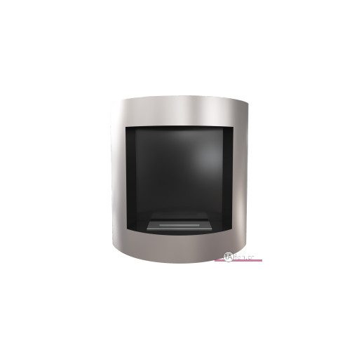 Deco ofen af silber / wand bioethanolkamin