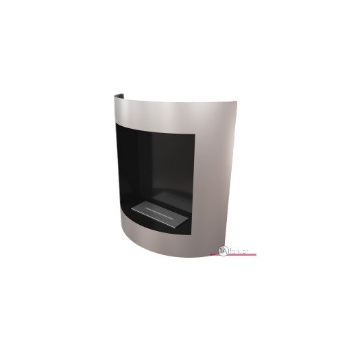 Deco ofen af silber / wand bioethanolkamin