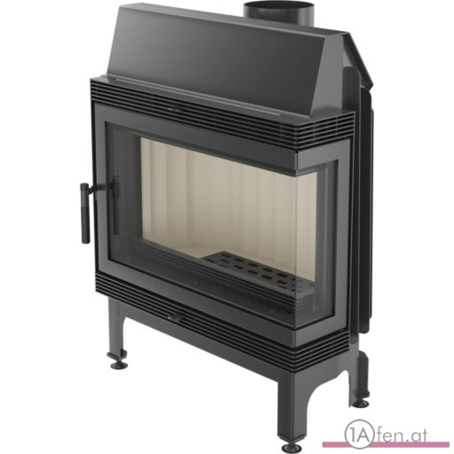 Kratki blanka 670/570 kamineinsatz  mit rechte eckscheibei  /11 kw