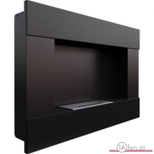 Deco ofen bravo / wand bioethanolkamin schwarz