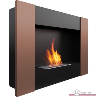 Deco ofen bravo 2 / wand bioethanolkamin kupfer