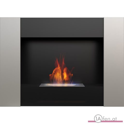 Deco ofen bravo 2 / wand bioethanolkamin satin