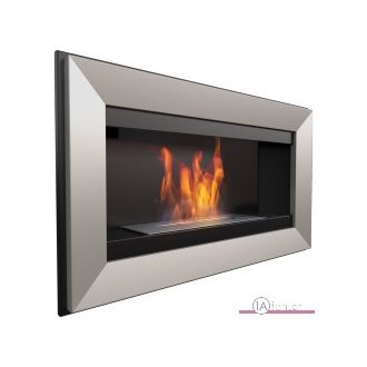 Deco ofen charlie /wand bioethanolkamin satin