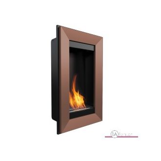 Deco ofen charlie 2 / wand bioethanolkamin kupfer