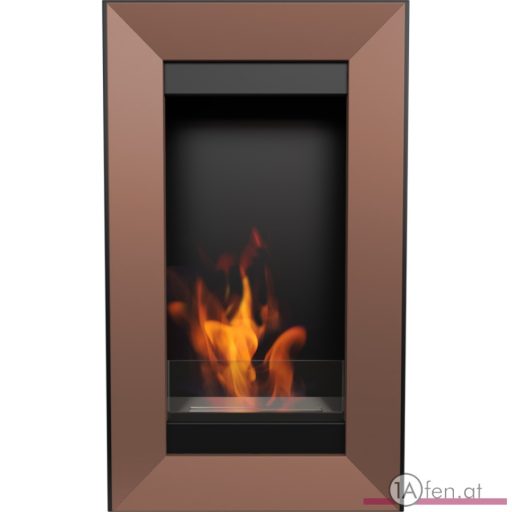 Deco ofen charlie 2 / wand bioethanolkamin kupfer