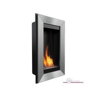 Deco ofen charlie 2 / wand bioethanolkamin inox