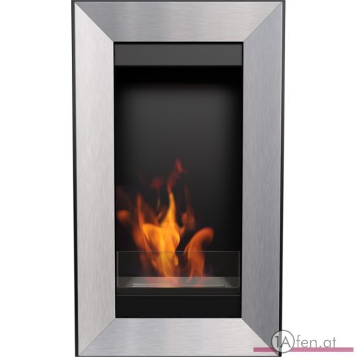 Deco ofen charlie 2 / wand bioethanolkamin inox