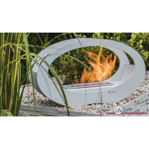 Deco ofen echo /tisch bioethanolkamin weiß