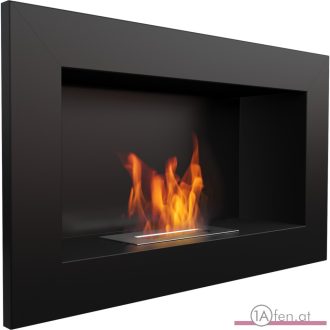 Deco ofen golf / wand bioethanolkamin / shwarz / 374x648x164