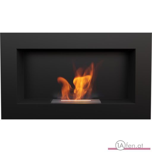 Deco ofen golf / wand bioethanolkamin / shwarz / 374x648x164