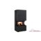 KAMINEINSATZ NBC/EASY BOX 7 KW Ø 160 BAUSATZ - Stahlverkleidung - Farbe schwarz