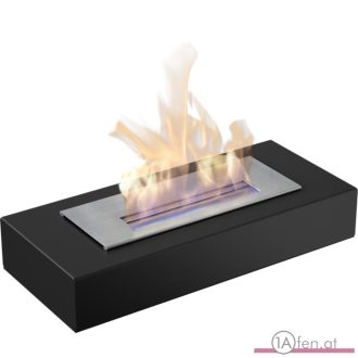 Deco ofen india / tisch bioethanolkamin schwarz