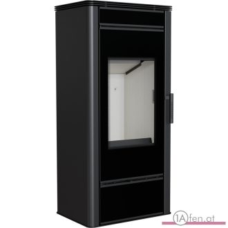 Kaminofen kratki titan glass mit 11kw und designglastür