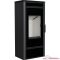 Kaminofen kratki titan glass mit 11kw und designglastür