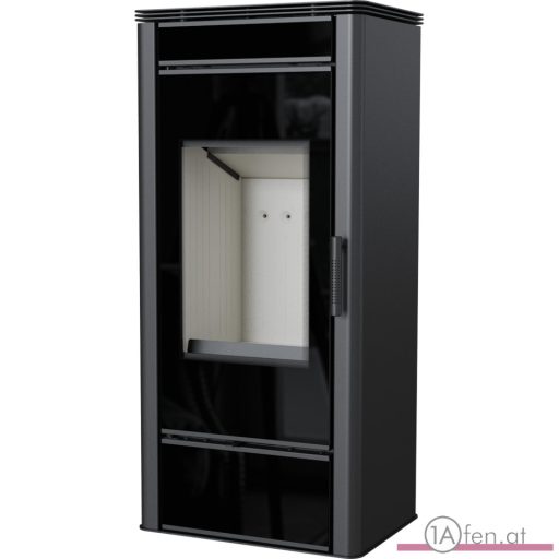 Kaminofen kratki titan glass mit 11kw und designglastür