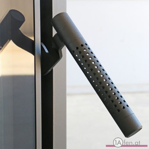 Kaminofen kratki titan glass mit 11kw und designglastür