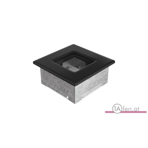 Lüftungsgitter normal - schwarz - 11x11cm