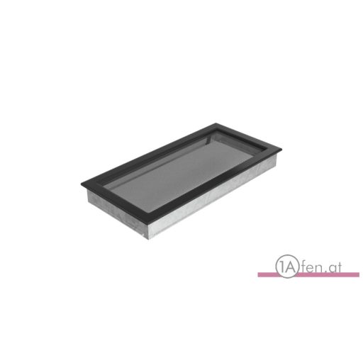 Lüftungsgitter normal - schwarz - 22x45cm