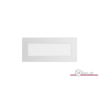 Lüftungsgitter normal - weiß - 11x24