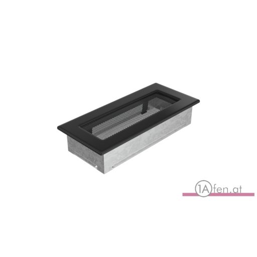 Lüftungsgitter normal - schwarz - 11x24