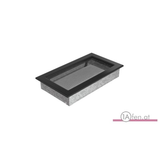 Lüftungsgitter normal - schwarz - 17x30cm