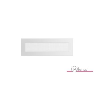 Lüftungsgitter normal - weis - 11x32cm