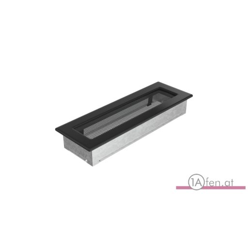 Lüftungsgitter normal - schwarz - 11x32cm