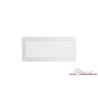 Lüftungsgitter normal - weis - 17x37cm