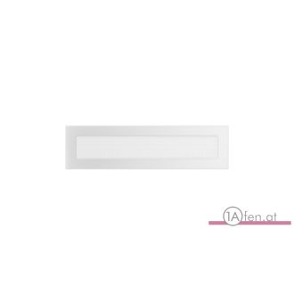 Lüftungsgitter normal - weis - 11x42cm