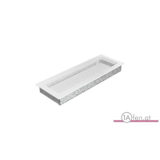 Lüftungsgitter normal - weis - 17x49cm