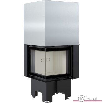 Kratki kamineinsatz vn 480 mit eckglas / 8kw