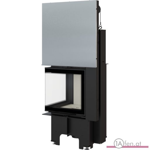 Kratki kamineinsatz vn 480 mit eckglas / 8kw