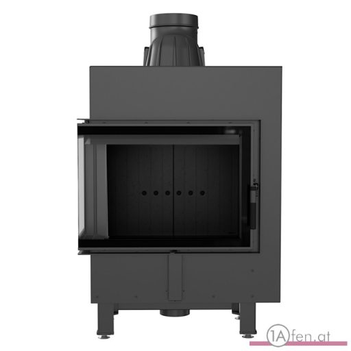 Kratki LUCY 12 - KAMINEINSATZ AUS STAHL - LINKS - 12 KW - Ø 200