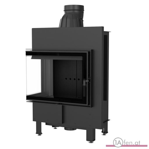 Kratki LUCY 12 - KAMINEINSATZ AUS STAHL - LINKS - 12 KW - Ø 200