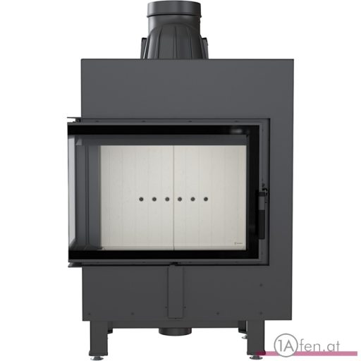 Kratki LUCY 12 - KAMINEINSATZ AUS STAHL - LINKS - 12 KW - Ø 200