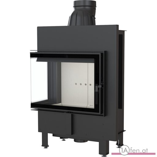 Kratki LUCY 12 - KAMINEINSATZ AUS STAHL - LINKS - 12 KW - Ø 200
