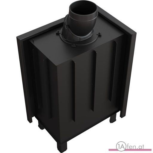 Kratki LUCY 12 - KAMINEINSATZ AUS STAHL - LINKS - 12 KW - Ø 200