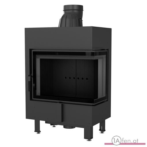 Kratki lucy 12  kamineinsatz mit rechte eckscheibe/ 12kw