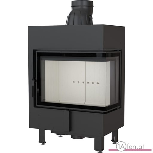 Kratki lucy 12  kamineinsatz mit rechte eckscheibe/ 12kw