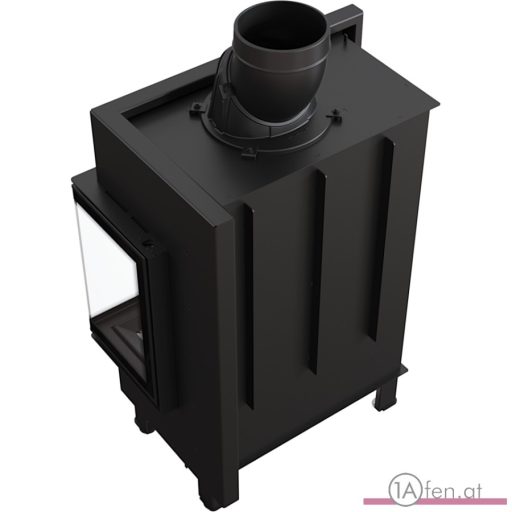 Kratki lucy 12  kamineinsatz mit rechte eckscheibe/ 12kw