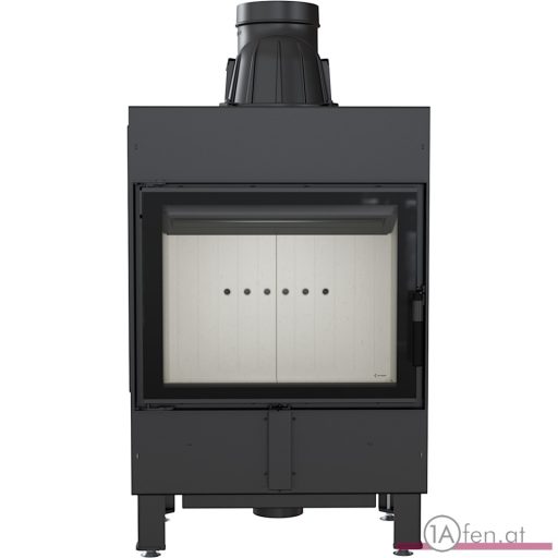 Kratki LUCY 12 - KAMINEINSATZ AUS STAHL  - 12 KW - Ø 200 - WEIS