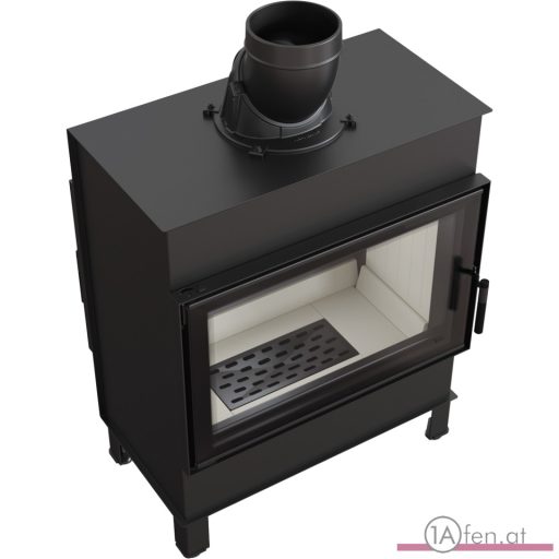 Tunnel-kamineinsatz kratky lucy 14 BLACK mit 14 kw