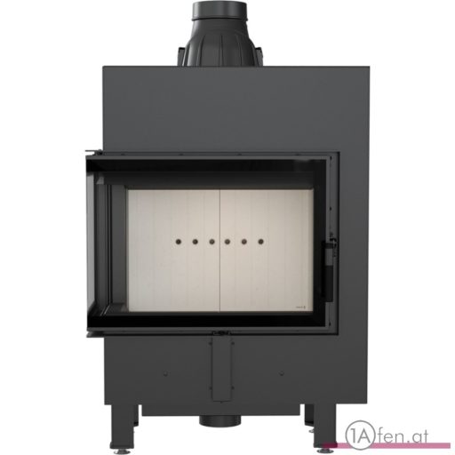 Kratki lucy 12 slim  kamineinsatz mit linke eckscheibe/ 8kw