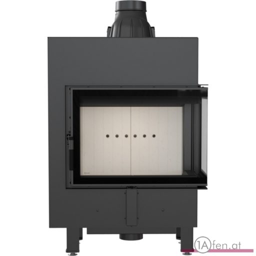 Kratki lucy 12 slim  kamineinsatz mit rechte eckscheibe/ 8kw